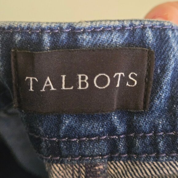 Talbots Crop Wide Leg Jeans Cora Wash 2023 Size 10p - Picture 6 of 8